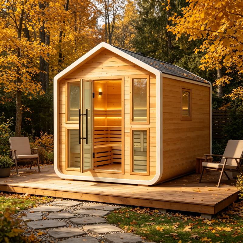 Spa Wellness Gym - Cabina Sauna di Lusso Personalizzata in