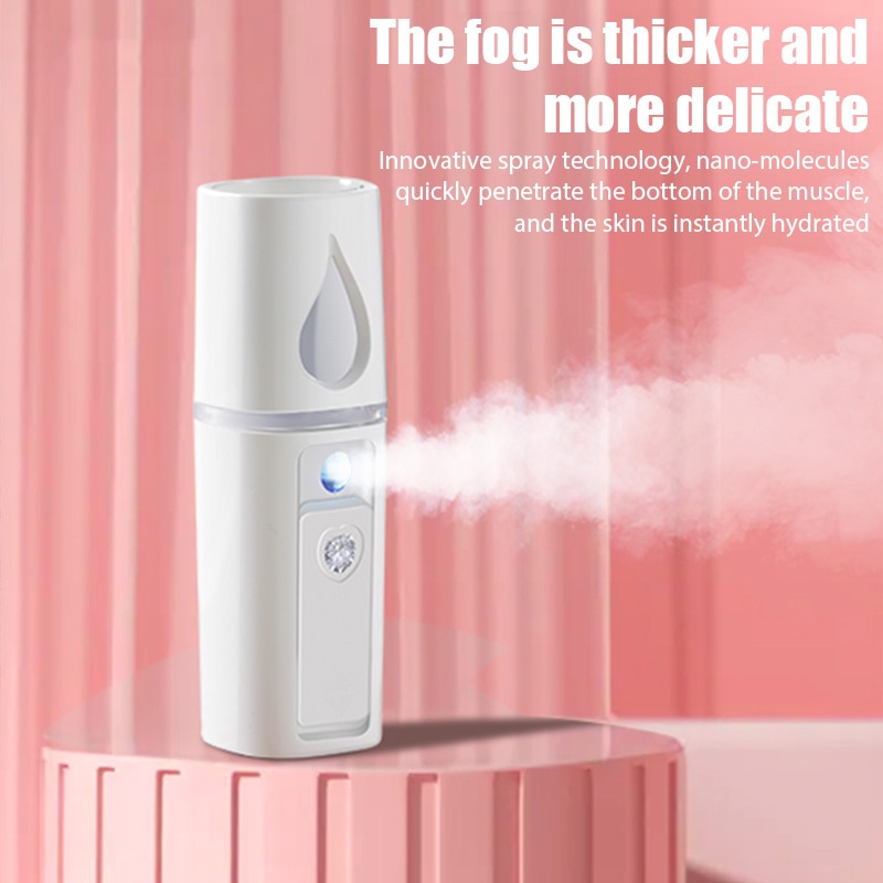Face Steamer - 30ML Mini Umidificatore Portatile Viso Nano