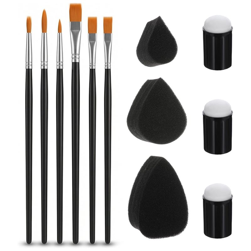 Body Brush - Set di 12 pennelli e spugne